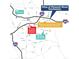 Community map showing proximity to Walmart, schools, hospital, shopping, and highways at 4277 Arcadia Dr, Decatur, GA 30034