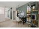 Comfortable office space with stylish shelving and desk at 4277 Arcadia Dr, Decatur, GA 30034