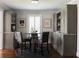 Inviting dining area featuring custom cabinets and a round table, perfect for casual dining at 540 Cambridge Way, Atlanta, GA 30328