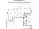 First floor plan layout and measurements at 540 Cambridge Way, Atlanta, GA 30328