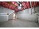 Unfinished basement featuring open layout and ceiling insulation ready for customization at 34 Cedar Creek Ct, Acworth, GA 30101