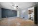Bedroom with bare floors and an en-suite bathroom at 34 Cedar Creek Ct, Acworth, GA 30101