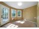Sunlit room with hardwood floors, perfect for a home office or guest bedroom at 34 Cedar Creek Ct, Acworth, GA 30101