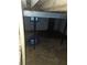 Basement room with concrete foundation and metal supports at , Stockbridge, GA 30281