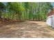 Expansive backyard with mature trees, offering a private and tranquil setting for outdoor activities at 335 Birkdale Dr, Fayetteville, GA 30215