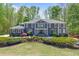 Stately two-story home featuring symmetrical design, manicured landscaping, and elegant columns at 335 Birkdale Dr, Fayetteville, GA 30215