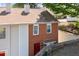Townhome exterior featuring a brick and siding facade, and landscaping at 200 High Creek Dr, Roswell, GA 30076