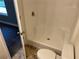 Bathroom with white shower and toilet at 202 Gamel Rd, Dallas, GA 30157