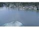Aerial view of waterfront homes on the lake at 140 N Lakeside Nw Dr, Kennesaw, GA 30144