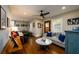 Comfortable living room featuring hardwood floors and stylish decor at 2724 Parkwood Se Rd, Smyrna, GA 30080