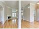 Spacious living room boasts hardwood floors and natural light at 3015 Larkspur Ct, Cumming, GA 30041