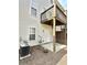 Features a private balcony, back door entry, patio, and a view of the lawn, perfect for outdoor relaxation at 5401 Fox Creek Lane, Norcross, GA 30071