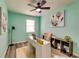 Stylish home office with sleek desk, comfortable chair, and natural light at 3620 Spring Trce, Decatur, GA 30034