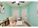 Bright office area features ample storage and a comfortable workspace at 3620 Spring Trce, Decatur, GA 30034