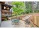 Spacious backyard with a patio, outdoor seating and landscaped yard at 151 Rockmart Dr Sw, Atlanta, GA 30314