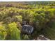 Expansive aerial view of secluded home nestled amongst lush trees in natural light at 6050 Providence Ln, Cumming, GA 30040