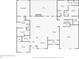 Detailed floor plan showcasing the layout of the home with labeled rooms and dimensions at 7001 Palomino Trl, Winston, GA 30187