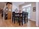 Dining area featuring a table with seating for four and sliding glass doors at 4149 Yancey Rd, Douglasville, GA 30135
