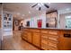 Spacious kitchen with granite countertops and custom cabinetry at 4149 Yancey Rd, Douglasville, GA 30135