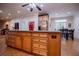 Spacious kitchen featuring a large island and stainless steel appliances at 4149 Yancey Rd, Douglasville, GA 30135