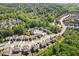 A beautiful suburban neighborhood surrounded by lush greenery and mature trees at 4279 Two Bridge Dr, Buford, GA 30518