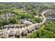 Aerial view showing the property's location within a community with nearby amenities at 4279 Two Bridge Dr, Buford, GA 30518