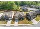 Beautiful two-story home with a well-manicured lawn, and spacious driveway in a quiet community at 4279 Two Bridge Dr, Buford, GA 30518