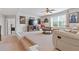 Finished basement with movie-themed decor and theater-style seating at 4279 Two Bridge Dr, Buford, GA 30518