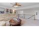 Spacious upstairs loft with neutral paint and lots of room to relax at 4279 Two Bridge Dr, Buford, GA 30518