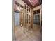 Unfinished basement with wood framing and open ceiling at 4520 Ajo Walk, Atlanta, GA 30331