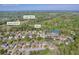 Beautiful aerial view of Buford, GA neighborhood, showcasing lush greenery and surrounding areas at 3311 Lost Meadows Ln, Buford, GA 30519
