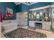 Luxurious bathroom with a soaking tub, glass shower, and beautiful mirrors at 129 Ridgetree Ln, Marietta, GA 30068
