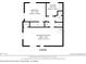 Basement level floor plan with bedroom, laundry, and recreation room dimensions at 2343 Kings Point Dr, Dunwoody, GA 30338