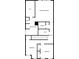 This is the second floor plan featuring bedrooms, bathrooms, and a laundry room at 1041 Cherryfield Run, Marietta, GA 30008