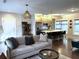 Inviting living room with open floor plan, kitchen access, and modern decor at 35 Moda Ln, Atlanta, GA 30316