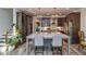 Spacious kitchen with a large island, stainless steel appliances, and pendant lighting, ideal for cooking at 4730 W Forest Peak, Marietta, GA 30066