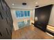 Overhead view of a living room with fireplace, high ceilings and modern lighting at 820 Moores Mill Nw Rd, Atlanta, GA 30327