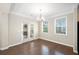 Cozy breakfast nook with hardwood floors, natural light, and easy access to the outdoors at 2890 Canter Meadow Dr, Cumming, GA 30040