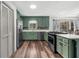 Updated kitchen with sleek appliances, ample storage, and bright countertop at 2920 Dara Dr, Marietta, GA 30066