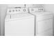 Close up of a matching washer and dryer set with easy to use controls at 1468 Briarwood Ne Rd # 602, Atlanta, GA 30319