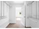 Well-organized walk-in closet with metal shelving and rod for hanging clothes at 1468 Briarwood Ne Rd # 602, Atlanta, GA 30319