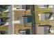 Birds eye view highlighting a backyard and other houses in the neighborhood at 4655 Bluffton Ct, Cumming, GA 30028