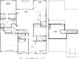 A modern floor plan with open spaces, designed for comfortable living at 5325 Keepsake Court, Cumming, GA 30040