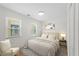 Cozy bedroom featuring light-filled windows, neutral decor, and a comfortable queen-sized bed at 1024 Herndon Nw St, Atlanta, GA 30318
