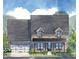 Charming two-story home with brick facade, covered porch, and attached two-car garage at 5345 Keepsake Court, Cumming, GA 30040