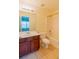 Bright bathroom with vanity, tile floors, and shower-tub combo at 743 Pecan Knoll Dr # 5, Marietta, GA 30008