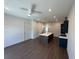 Spacious modern kitchen and living area with a large island at 123 Beardon Circle # 159, Atlanta, GA 30316