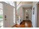 Inviting foyer with hardwood floors and staircase leading to the upper level at 5713 Brynwood Nw Cir, Acworth, GA 30101