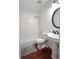 Well lit bathroom featuring a single sink and a shower/tub combo at 3875 Ivy Run Cir, Duluth, GA 30096