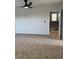Loft area with ceiling fan and carpet at 390 River Walk Farm Parkway Lot 47, Covington, GA 30014